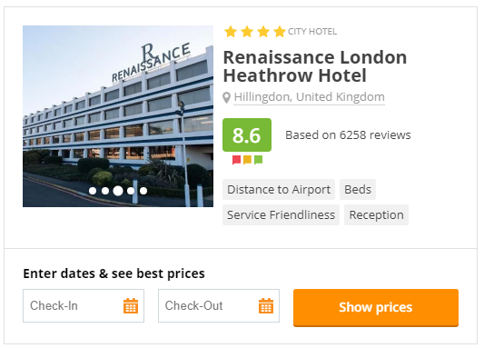 Renaissance Hotel Heathrow Airport