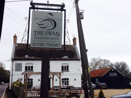 HILBOROUGH SWAN INN BODNEY THETFORD