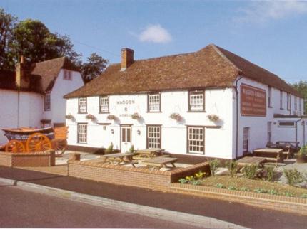 WAGGON HORSES BARR HALL GREAT YELDHAM