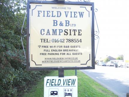 FIELD VIEW B B CRATHORNE YARM