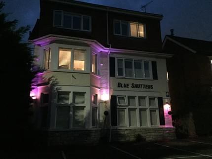 BLUE SHUTTERS LILLIPUT POOLE