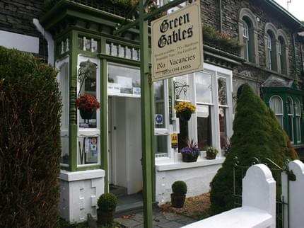 GREEN GABLES GUEST HOUSE BOWNESS ON WINDERMERE WINDERMERE