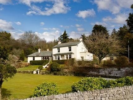 UPLANDS GARDEN RESTAURANT HOTEL ALLITHWAITE GRANGE OVER SANDS