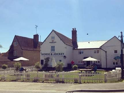 HORSE AND JOCKEY BAULKING STANFORD IN VALE