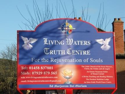 LIVING WATERS RETREAT HOUSE AND B B BALTONSBOROUGH GLASTONBURY