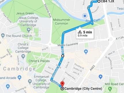 PRIVATE ESTATE CITY APARTMENT BOXWORTH END CAMBRIDGE