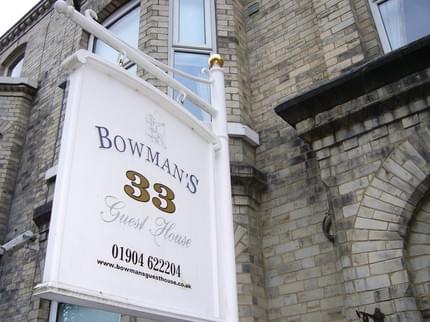 Bowmans Guest House&nbsp;| Beningbrough&nbsp;| York&nbsp;| 