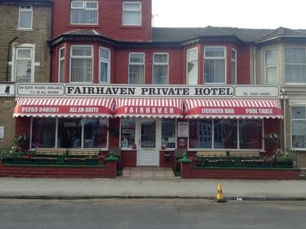 FAIRHAVEN HOTEL WOODFIELD RD BLACKPOOL BLACKPOOL