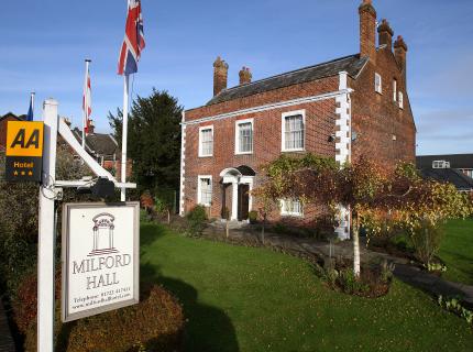 MILFORD HALL HOTEL SPA LAVERSTOCK SALISBURY