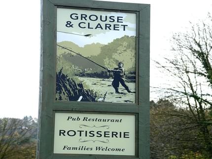 GROUSE CLARET BY MARSTONS INNS ALDWARK MATLOCK