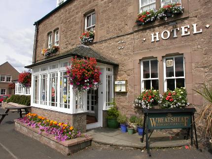 WHEATSHEAF HOTEL ABBEY ST BATHANS DUNS BERWICKSHIRE
