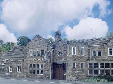 GEORGE HOTEL HATHERSAGE SHEFFIELD HOPE VALLEY IN PEAK DISTRICT